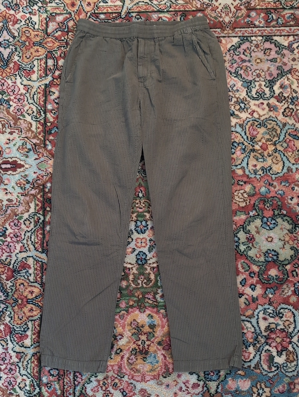 Outerknown Seersucker Drawstring Pants